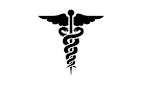 healthcare career event logo caduceus